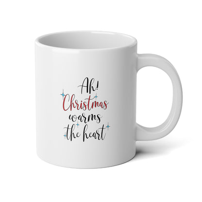 "Ah! Christmas Warms the Heart " 20oz