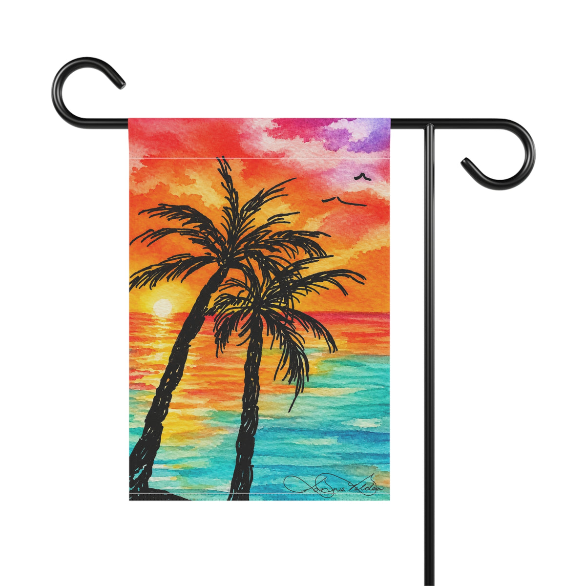 TROPICAL Garden & House Banner