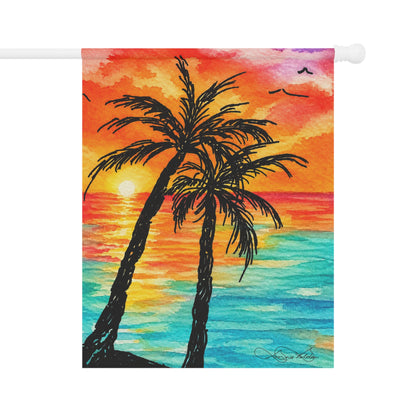TROPICAL Garden & House Banner