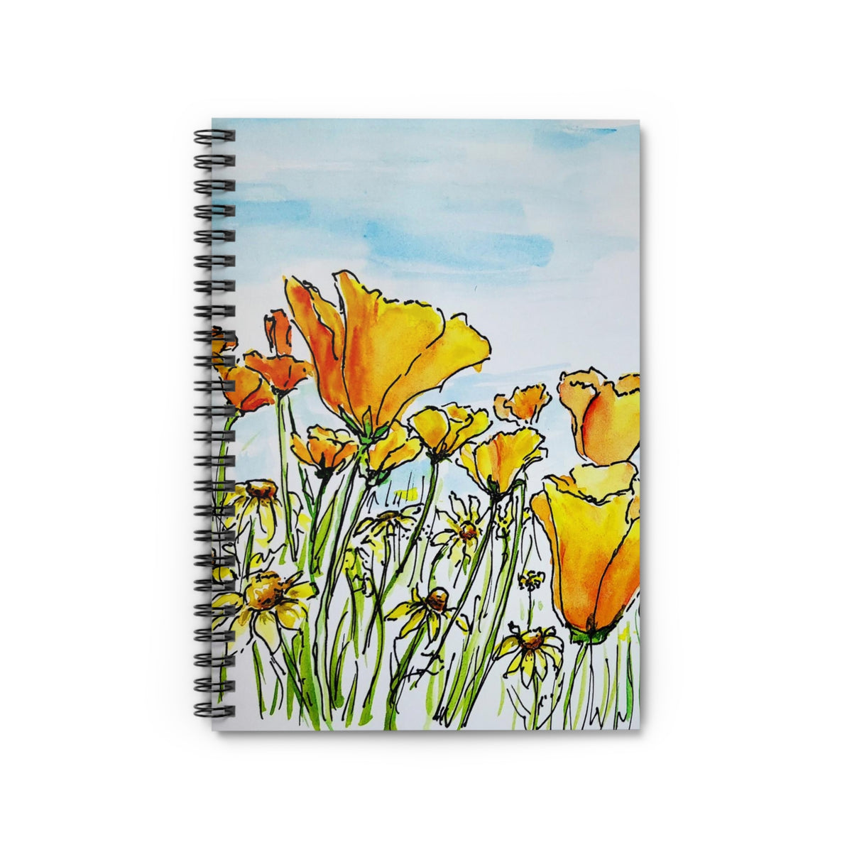 "Touching the Sun" Spiral Notebook - Ruled Line