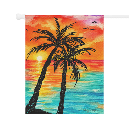 TROPICAL Garden & House Banner