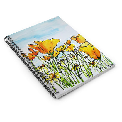 "Touching the Sun" Spiral Notebook - Ruled Line