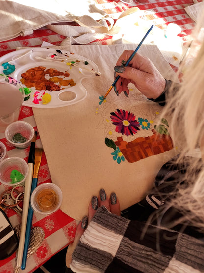 PAINT & MINGLE EVENT - TOTE BAGS
