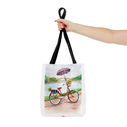 River Walk Morning Tote Bag