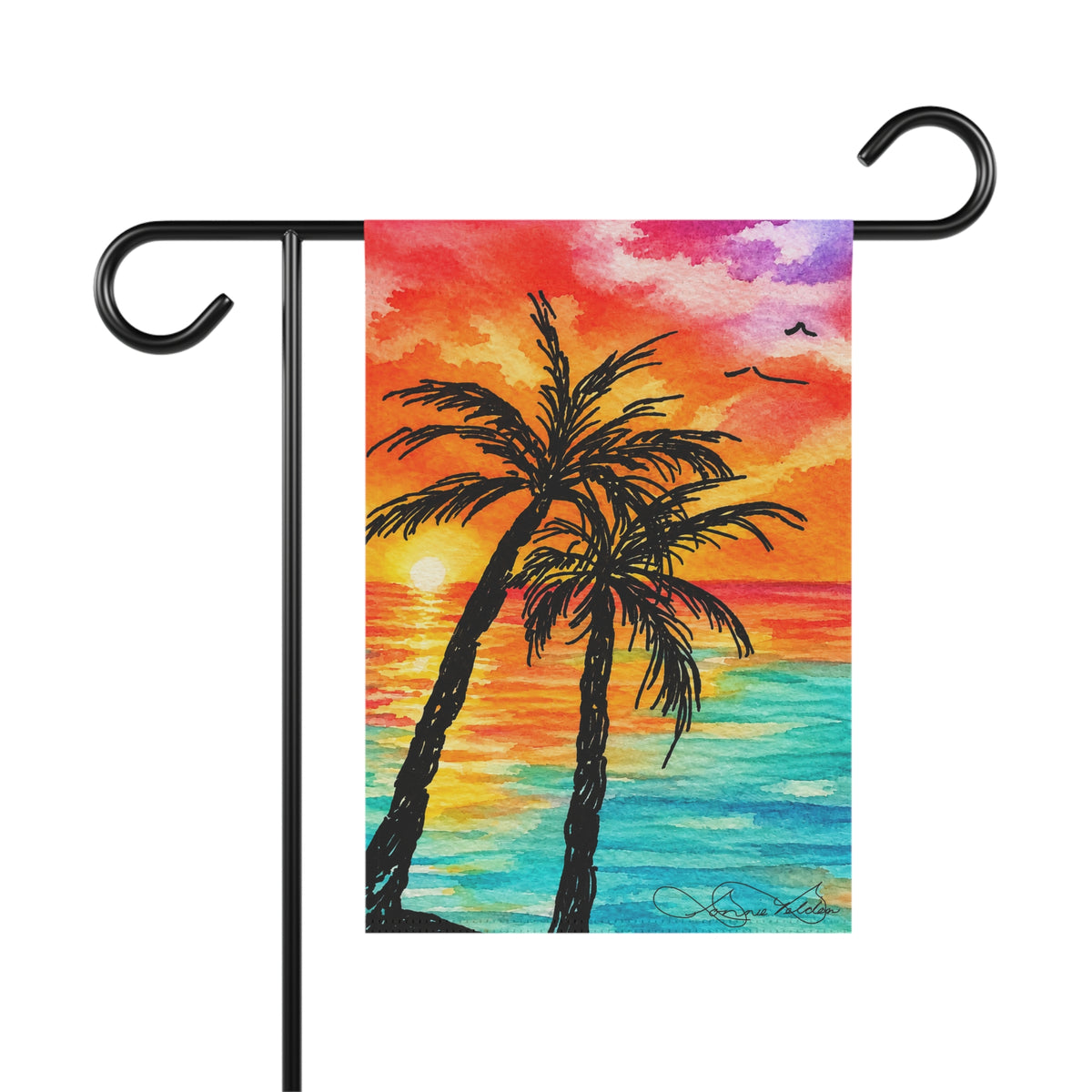 TROPICAL Garden & House Banner