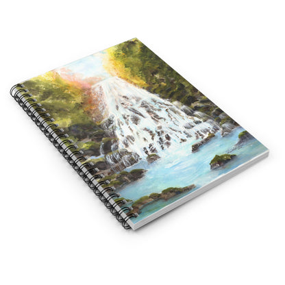 "Waters of Peace" Spiral Notebook - Ruled Line