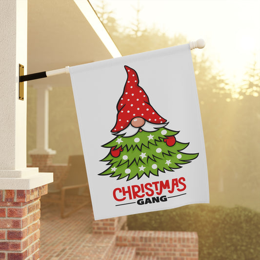 Christmas Gnome House & Garden Banners