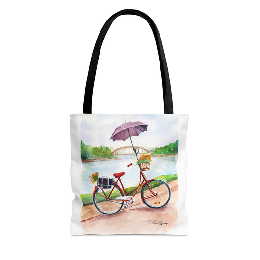 River Walk Morning Tote Bag