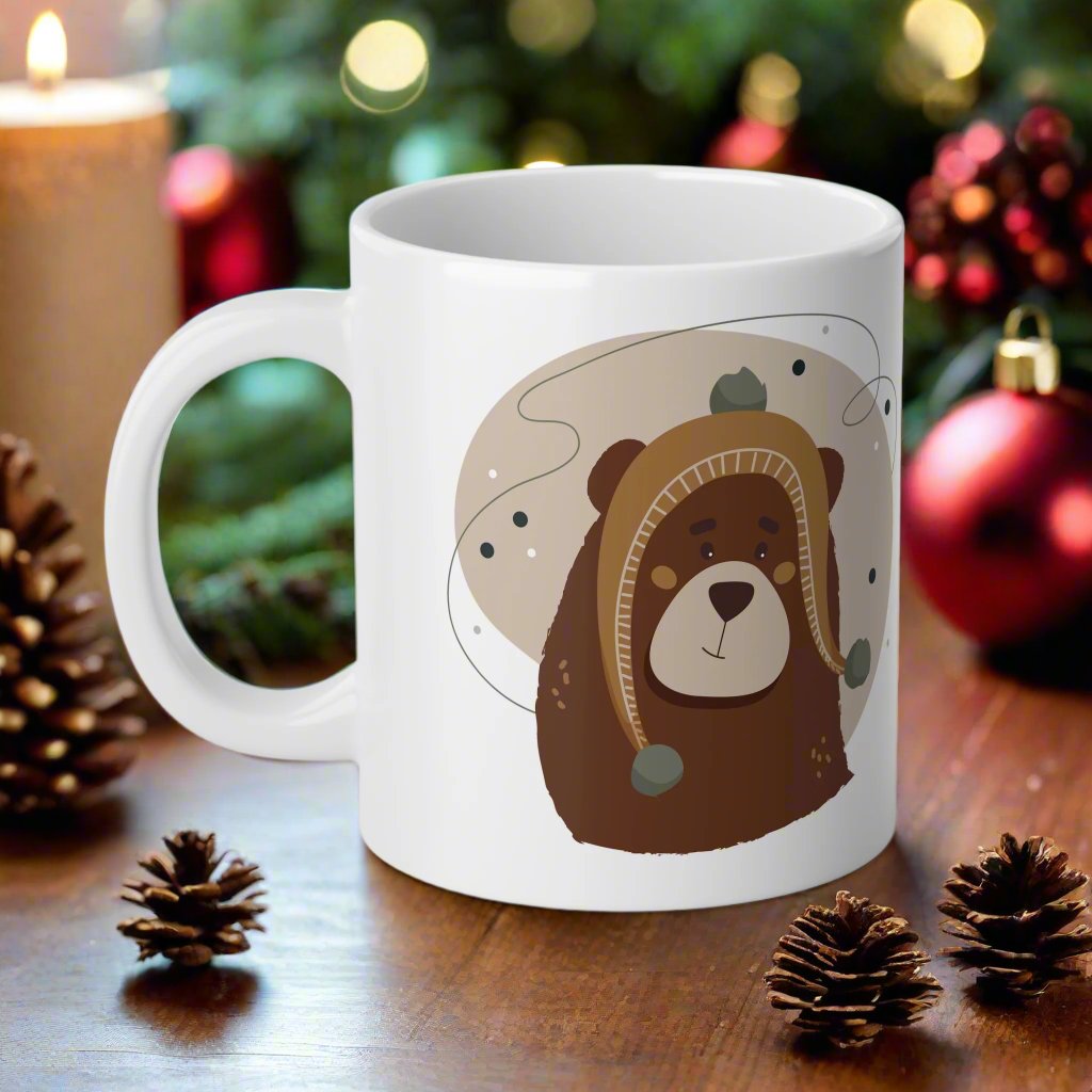 "Barely There Bear" — Jumbo Mug (20oz)