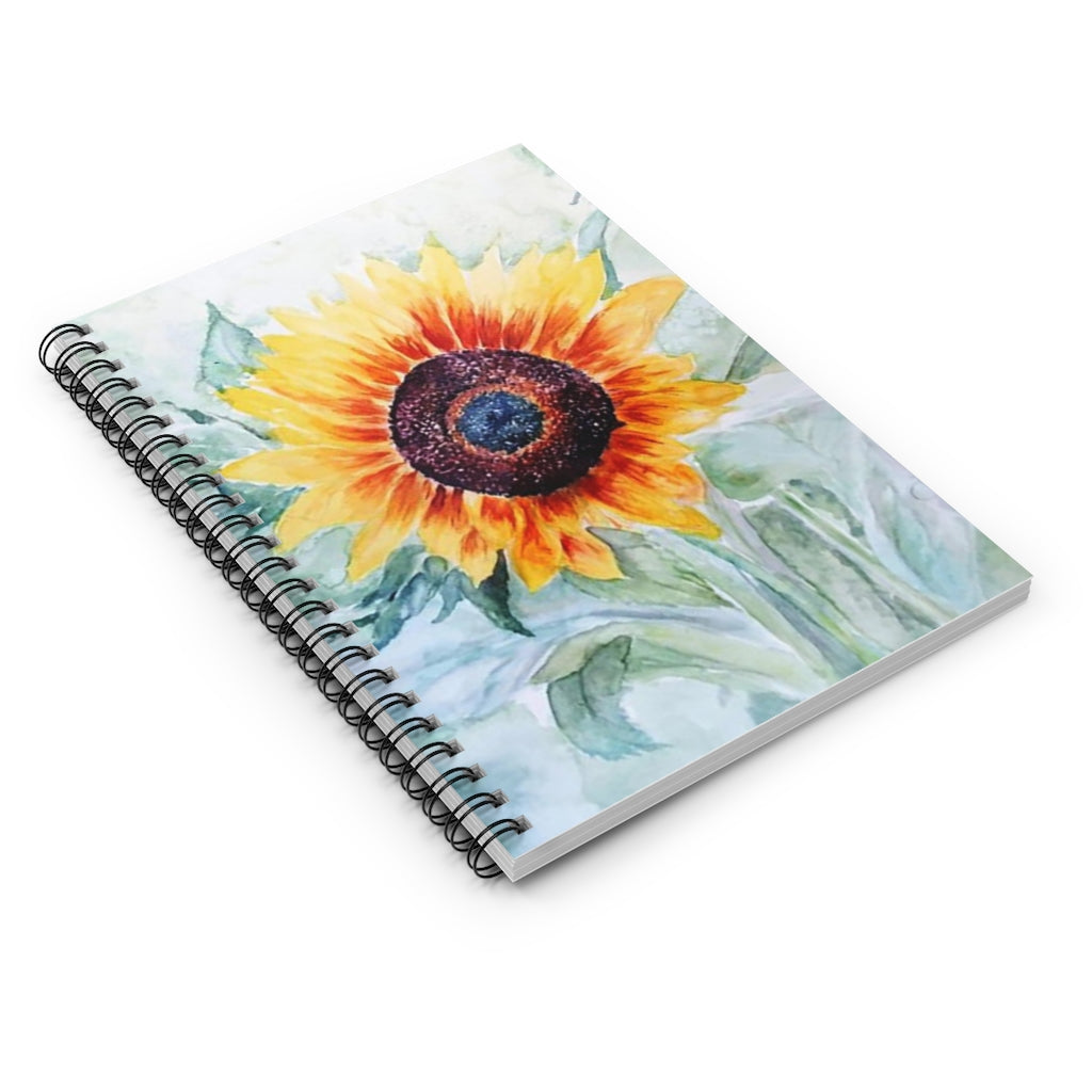 "Sunny Days Again" Spiral Notebook - Ruled Line