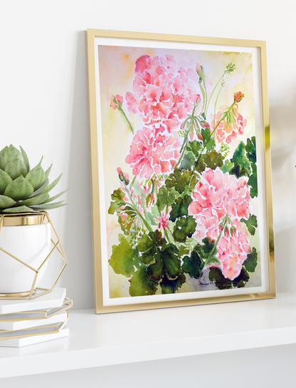 Brilliance Watercolor Art:  Art Print