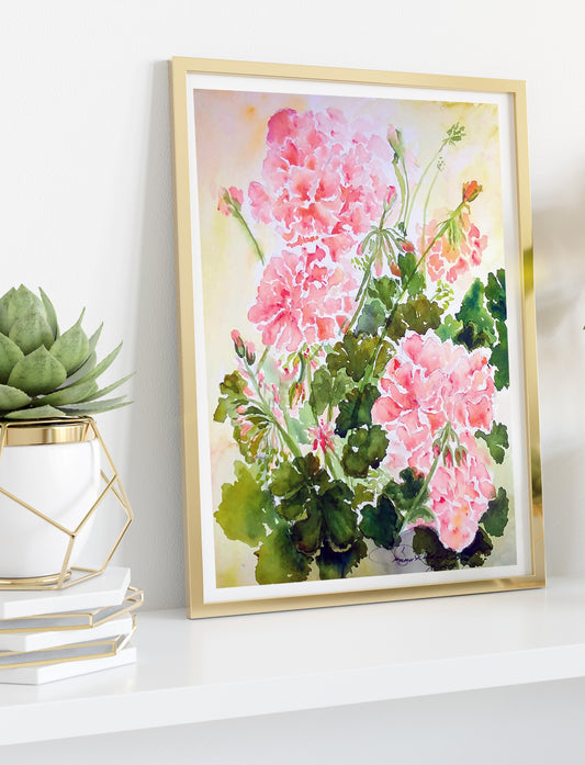 Brilliance Watercolor Art:  Art Print