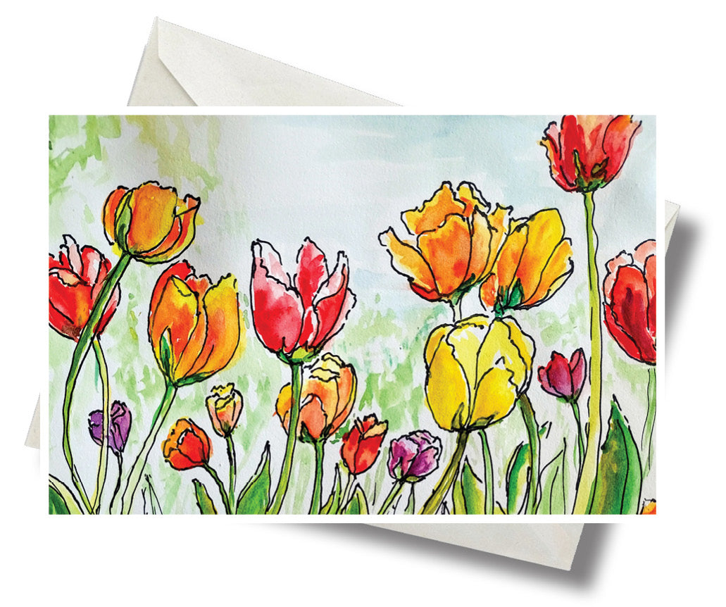 Dances of Color Notecard