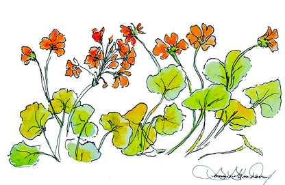 Ease of the Morning Watercolor Art:  Art Print