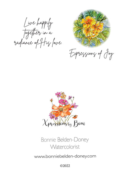 Expressions of Joy Notecard