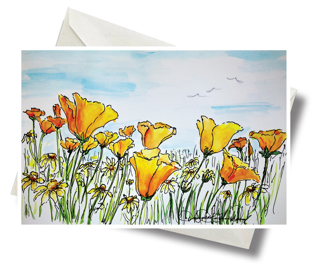 Touching the Sun Notecard