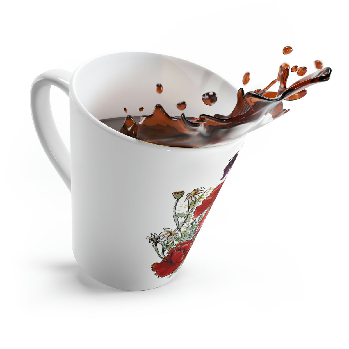 "Morning Reds" Latte Mug