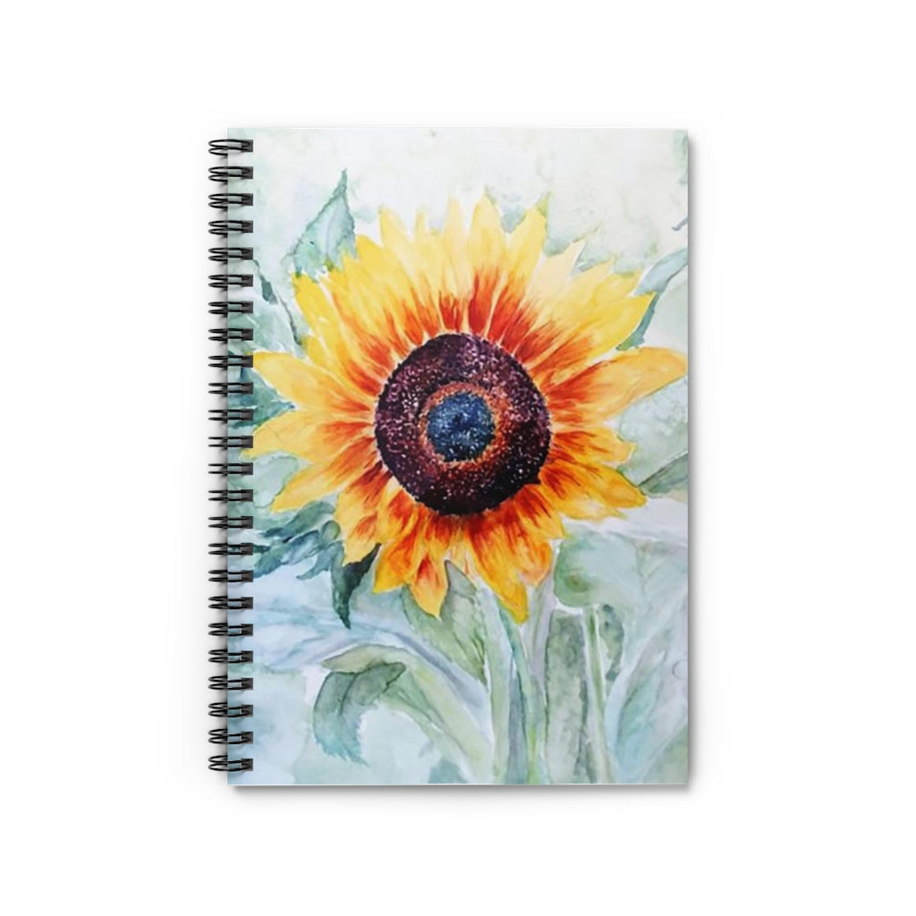 "Sunny Days Again" Spiral Notebook - Ruled Line