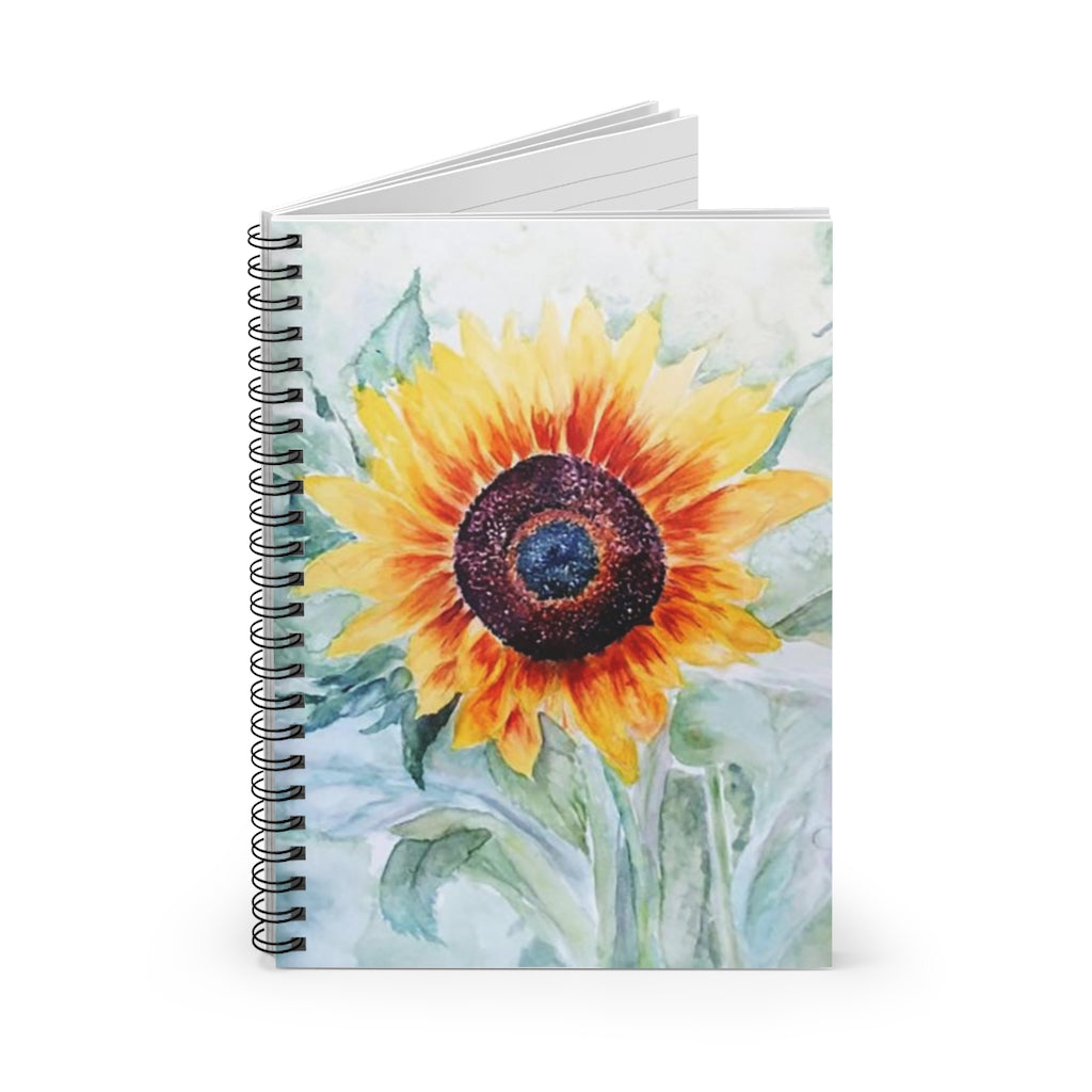 "Sunny Days Again" Spiral Notebook - Ruled Line