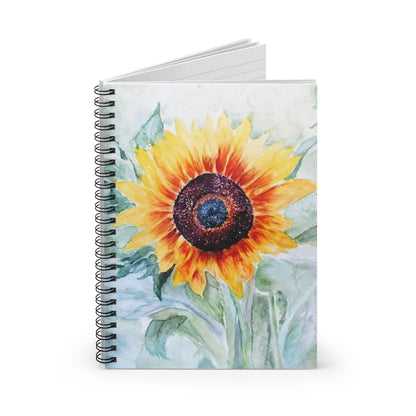 "Sunny Days Again" Spiral Notebook - Ruled Line